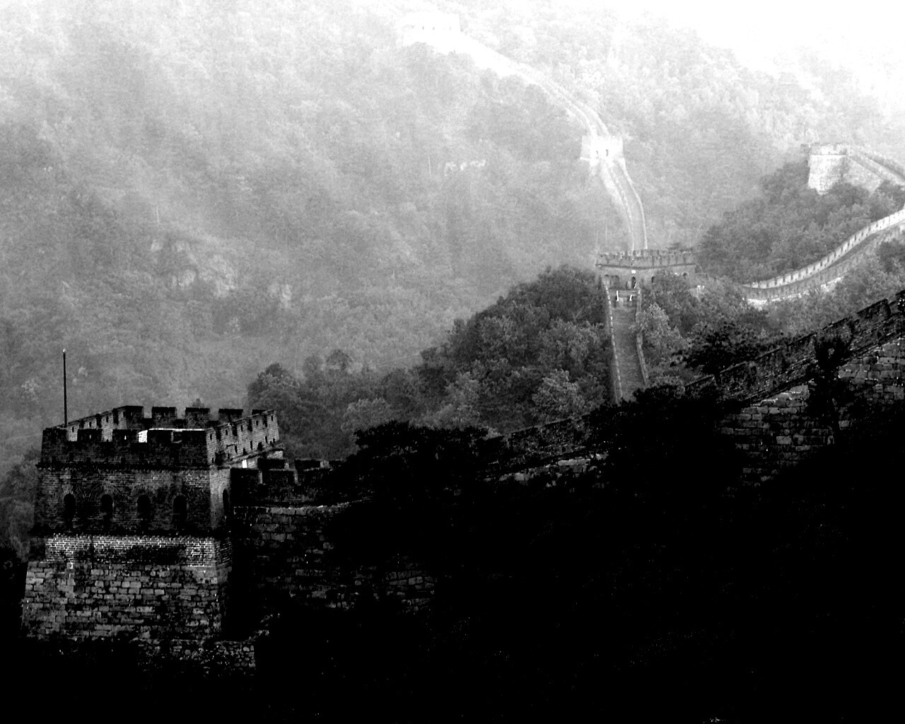 Великая китайская стена обои