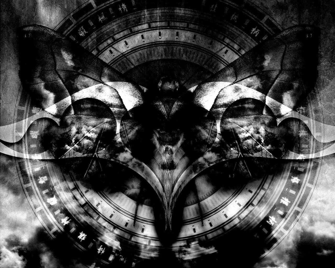 Красивая фэнтезийная бабочка обои