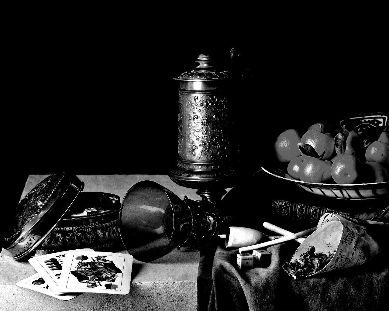 Подготовка к натюрморту обои