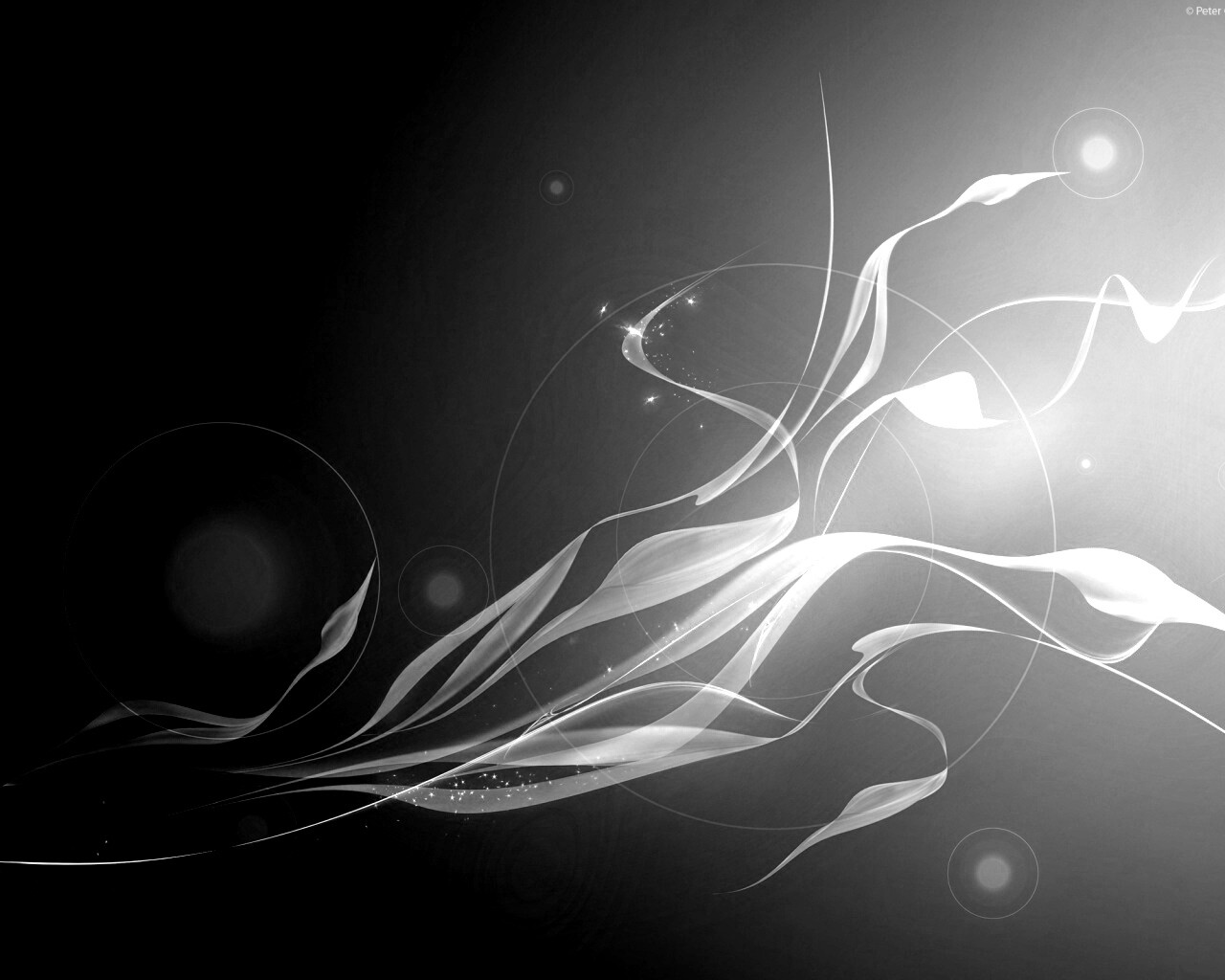 Лёгкая голубая абстракция обои