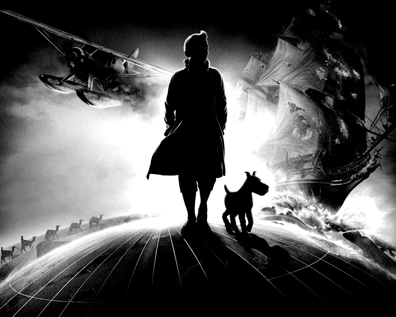 Приключение Тинтина обои