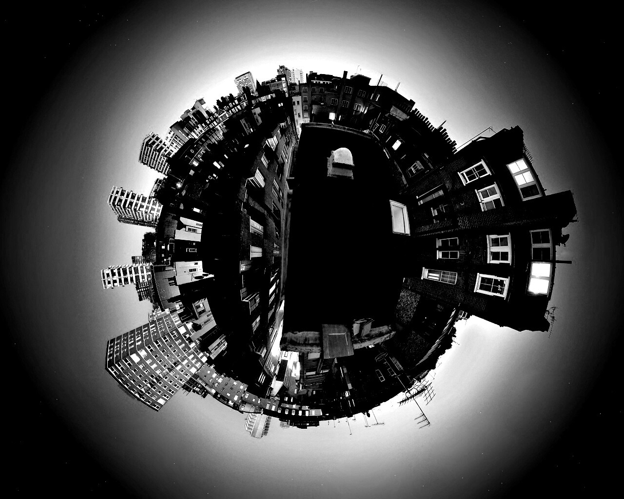 Весь город обои