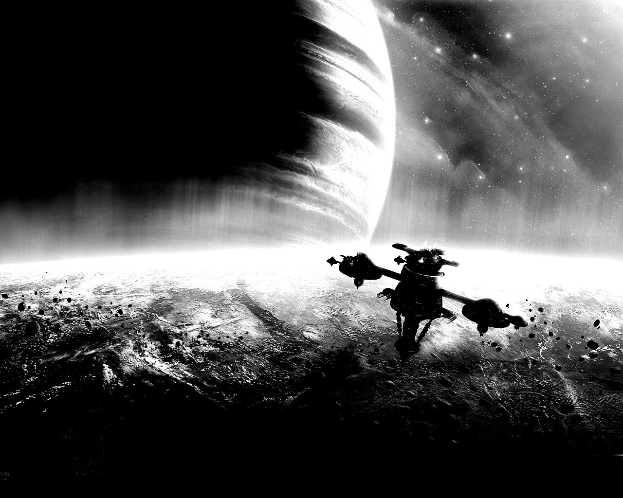 Космический корабль обои