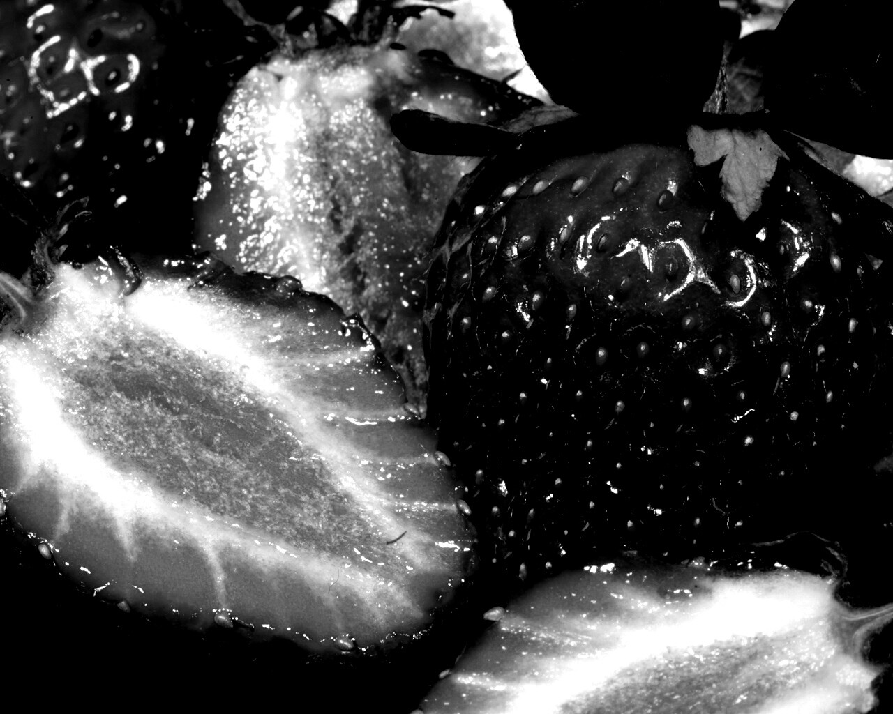 Клубника обои