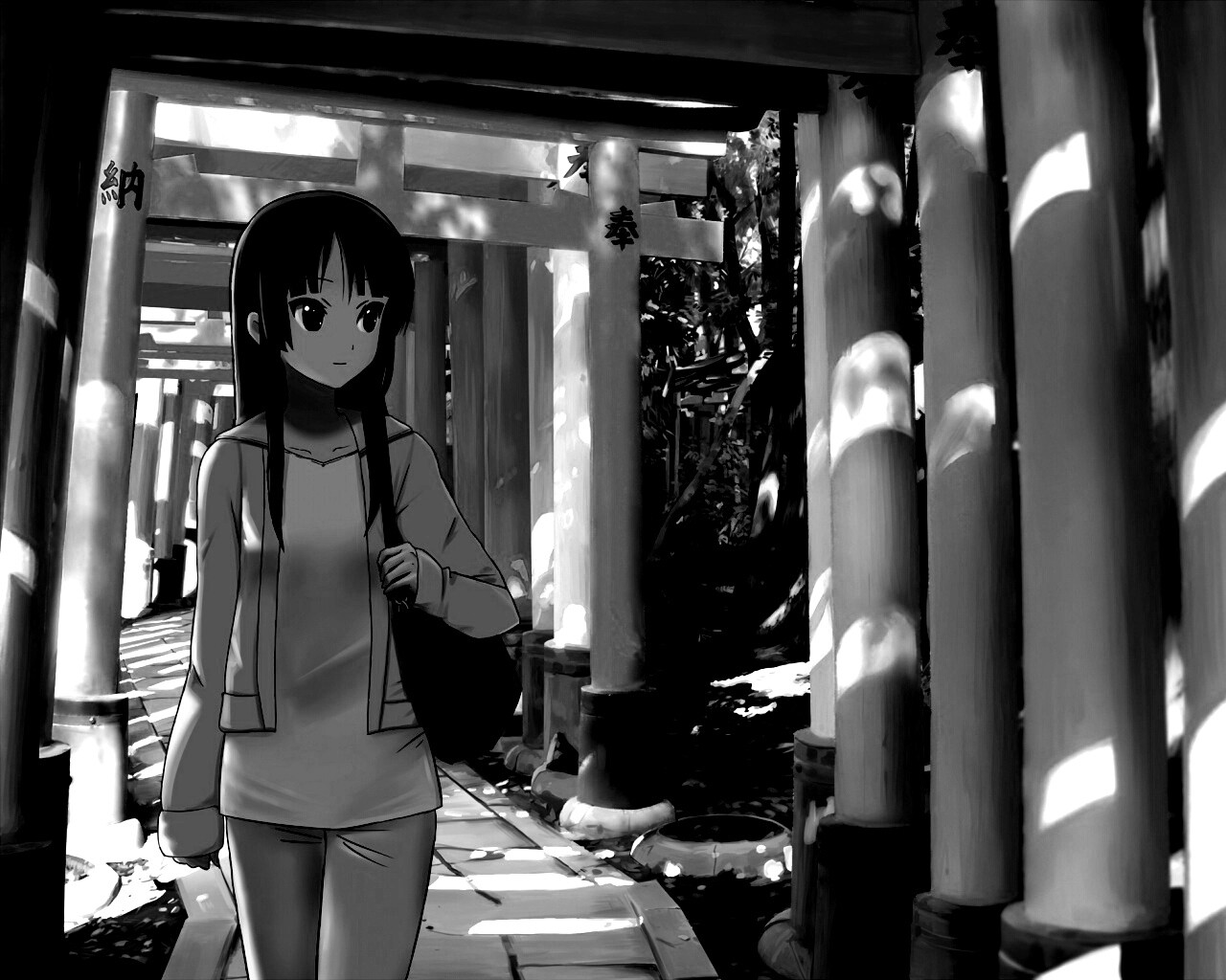 Акияма Мио обои