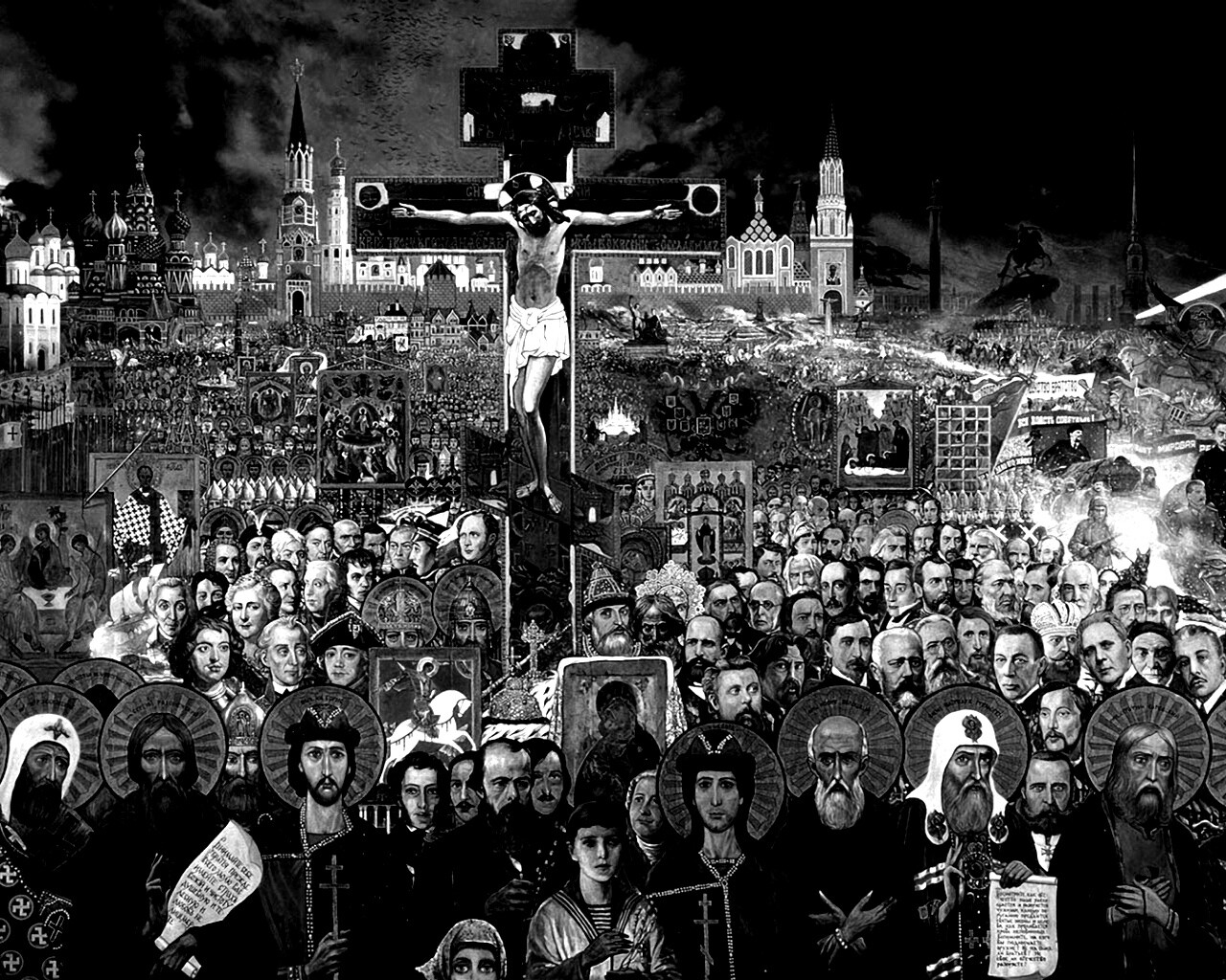 Илья Глазунов "Вечная Россия" обои