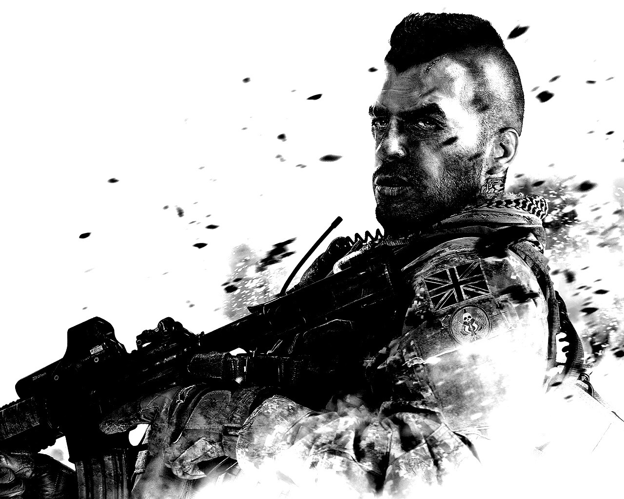 Солдат из COD Modern Warfare обои