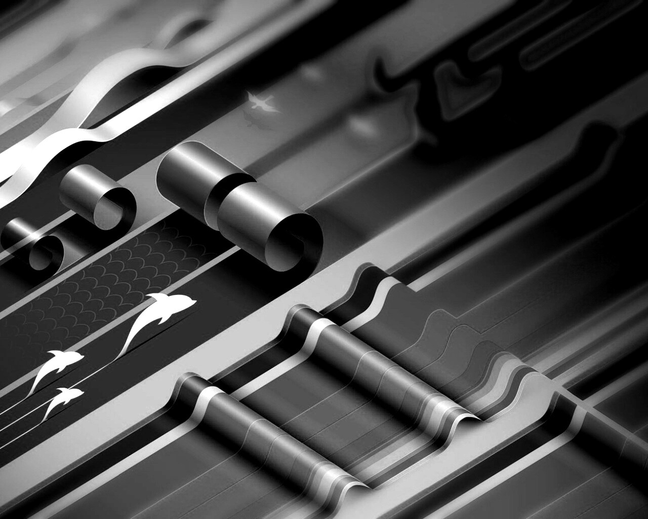 Аппликация из цветной бумаги обои