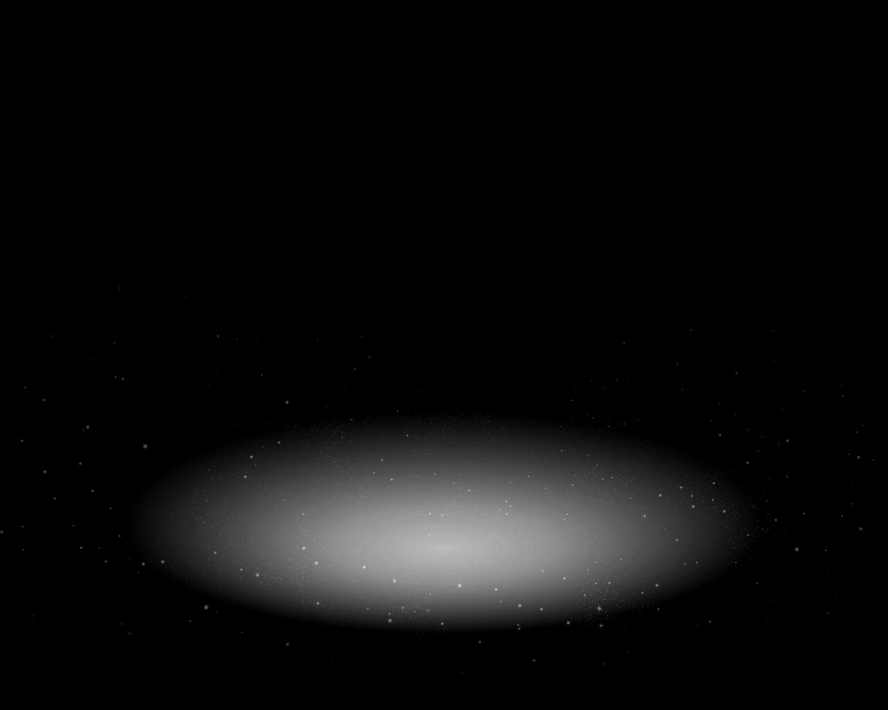 Свечение в ночном небе обои