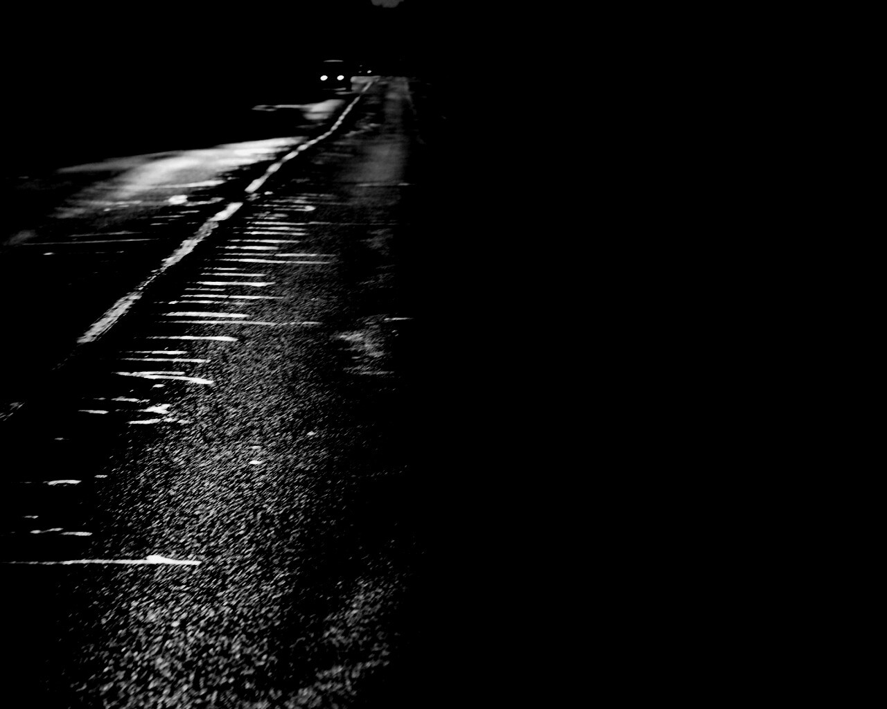 Ночная дорога обои