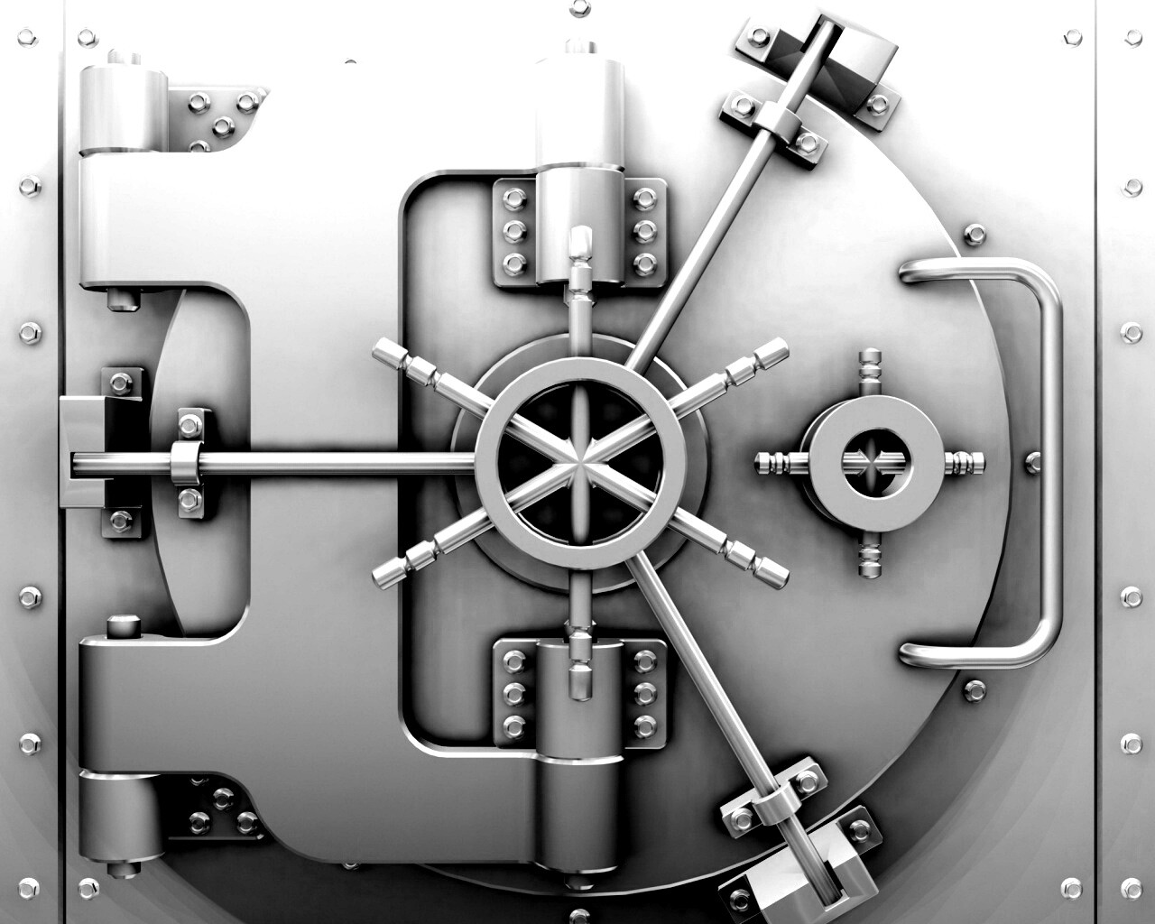 Сейфовая дверь обои