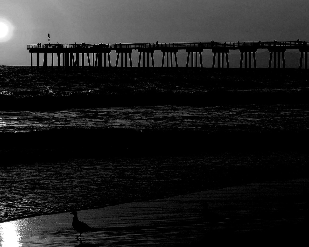 Морская терасса обои