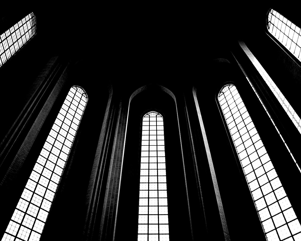 Готический свод обои