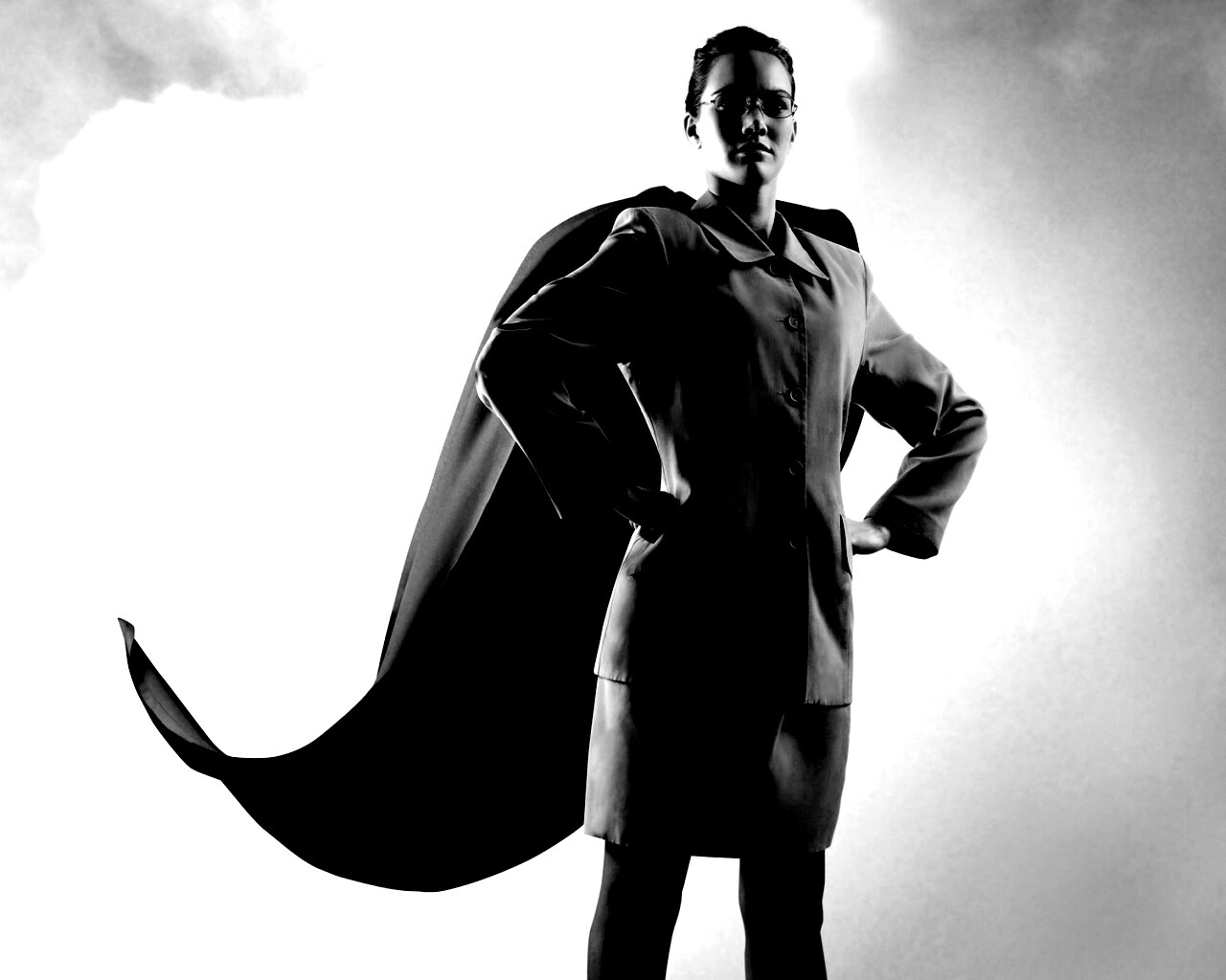 Офисный супергерой обои