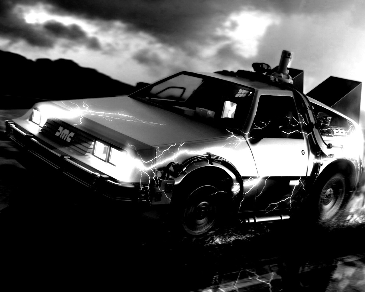 Машина времени обои