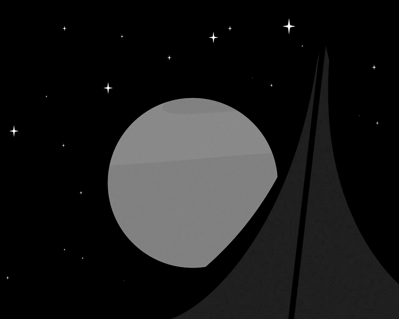 Полная луна обои