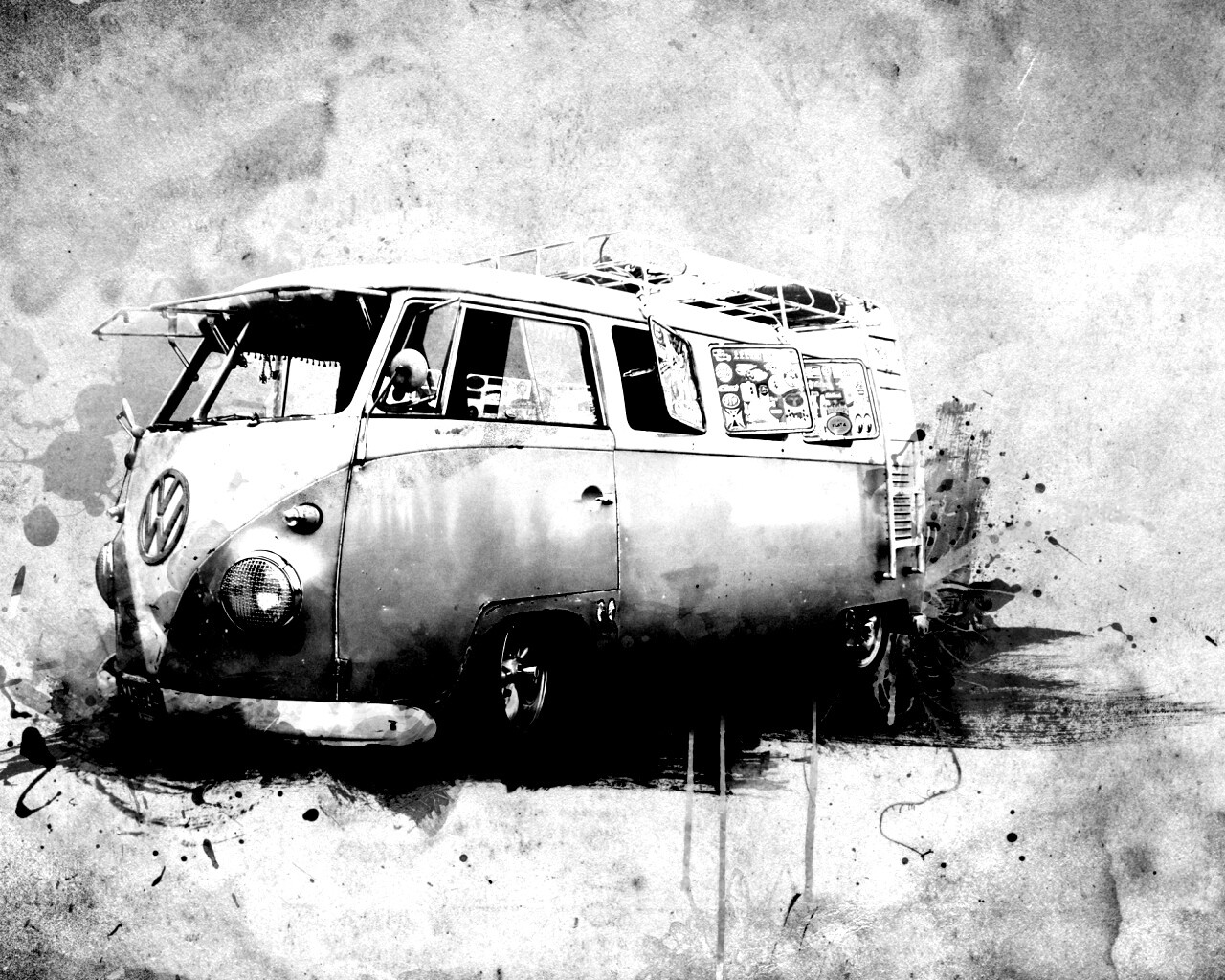 Фольксваген 56 года - лучший фургон для путешествий обои