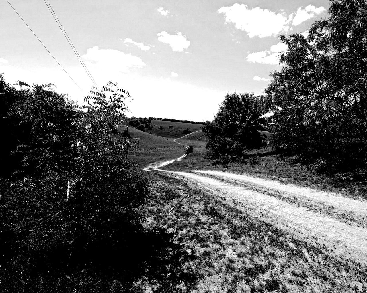 Просёлочная дорога обои