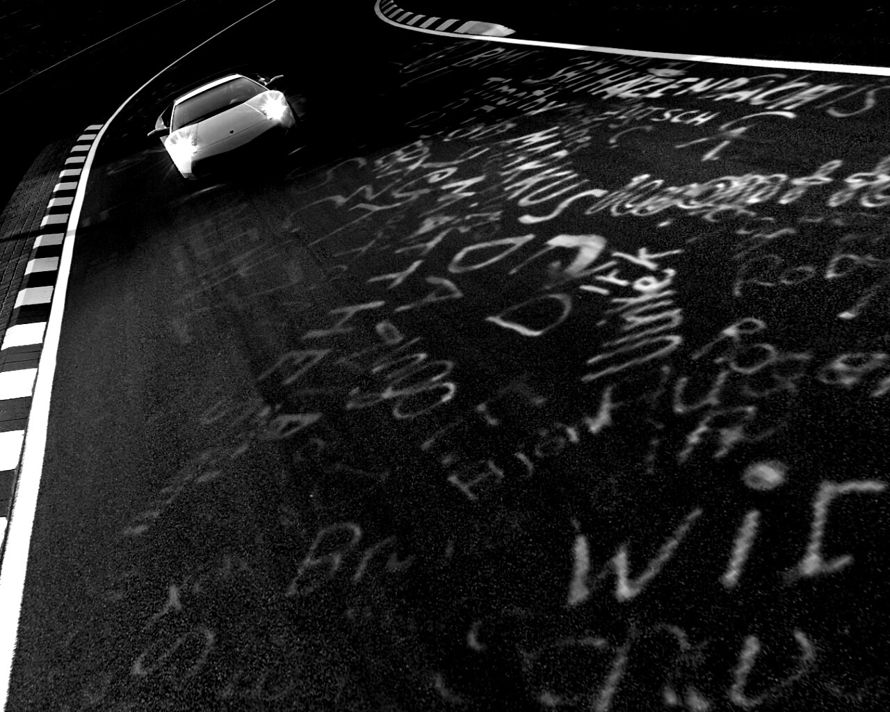 Lamborghini на треке в Grand Turismo 5 обои