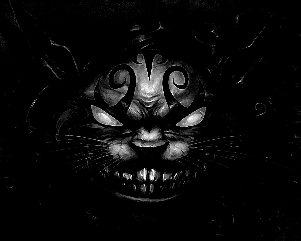 Чеширский кот American MacGee обои