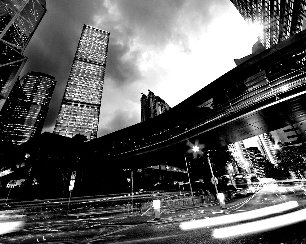 Городской ритм жизни обои