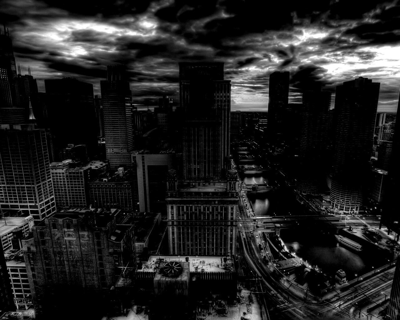 Призрачный город обои