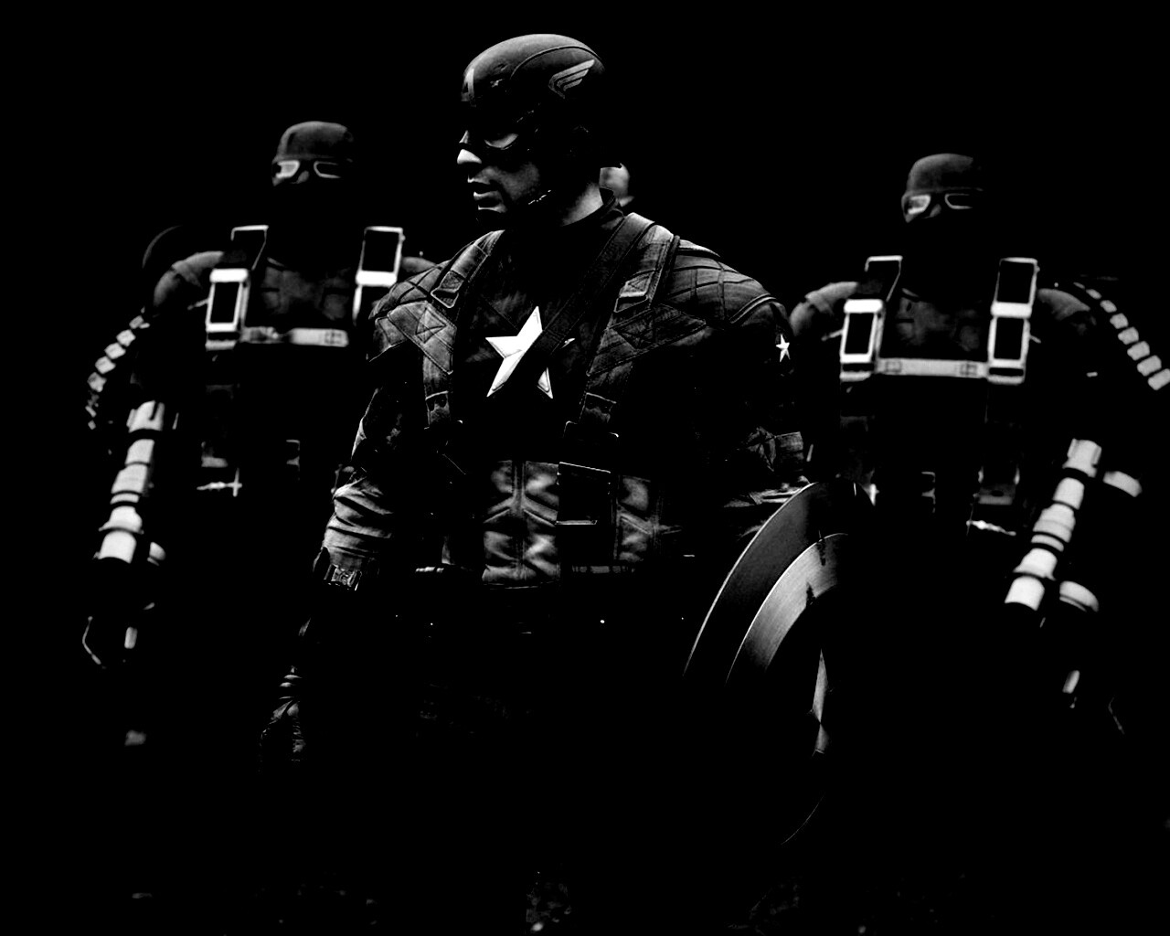 Капитан Америка обои