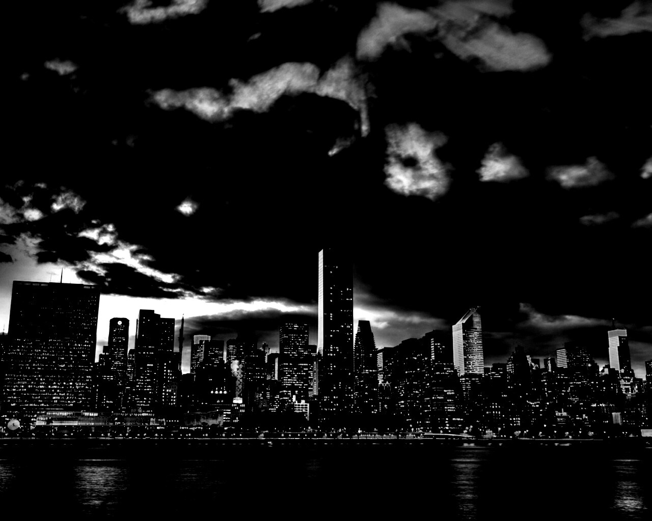 Красивый город обои