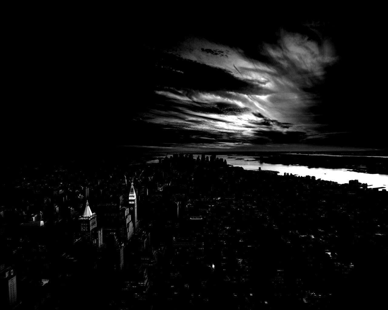 Лондон сверху обои