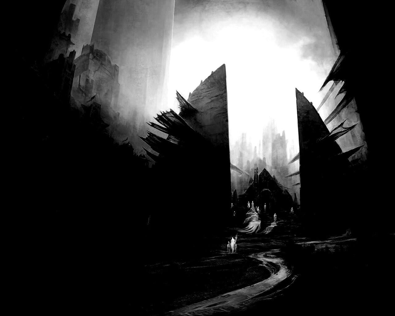 Затерянный город обои