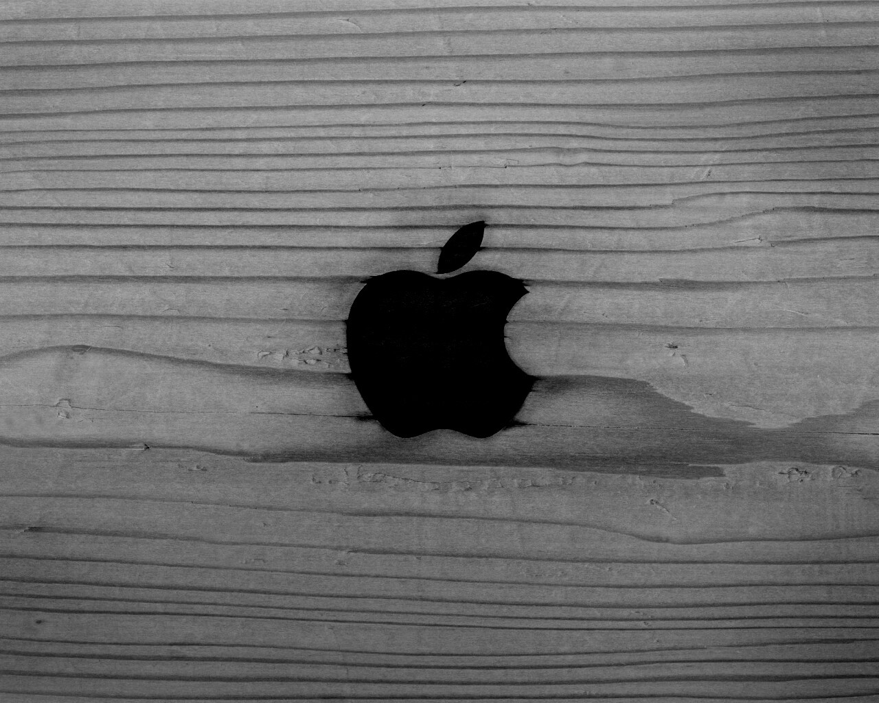 Выжженое яблочко обои