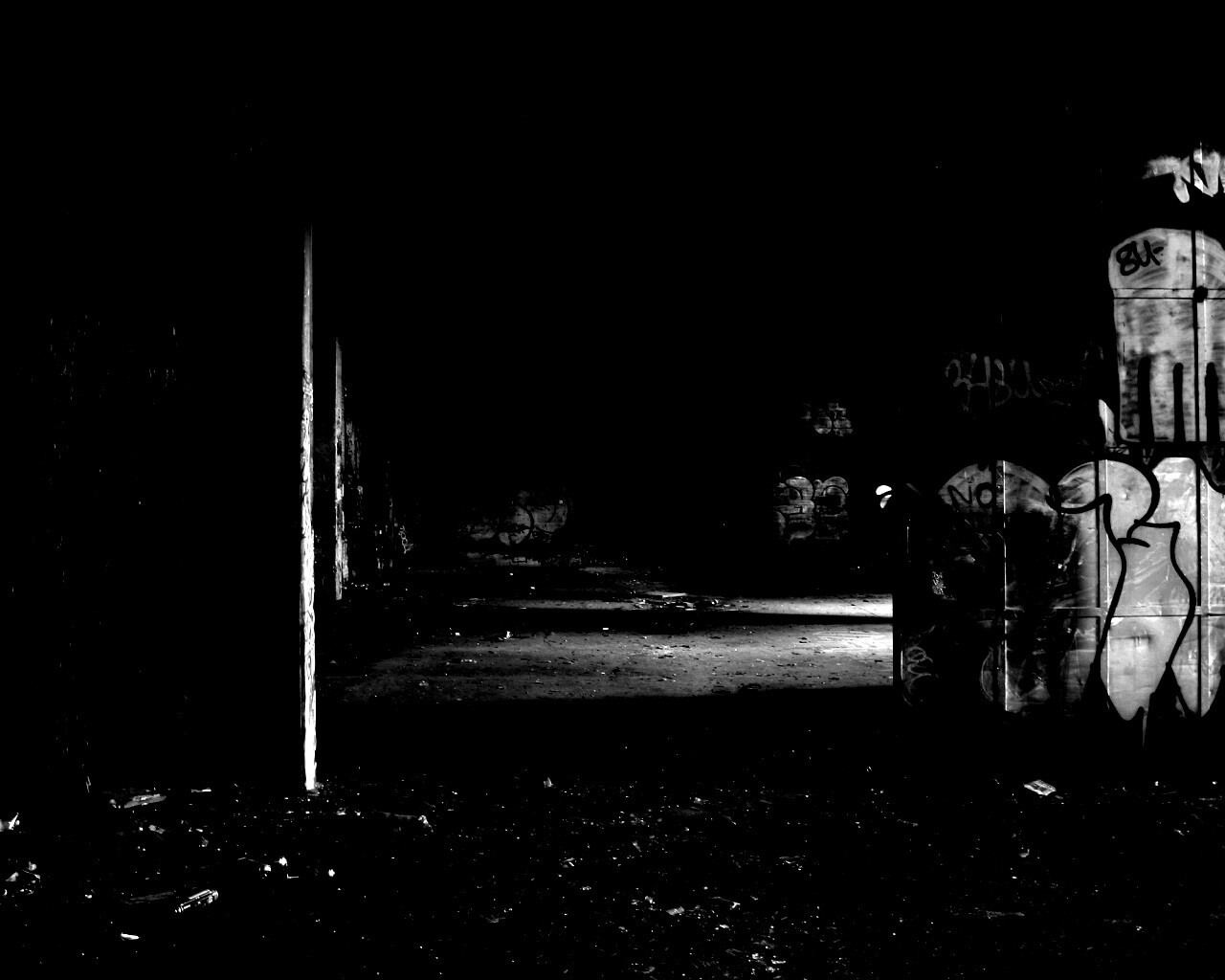 Заброшенное здание обои