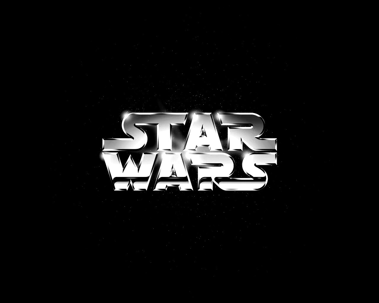 Золотой логотип Star Wars обои