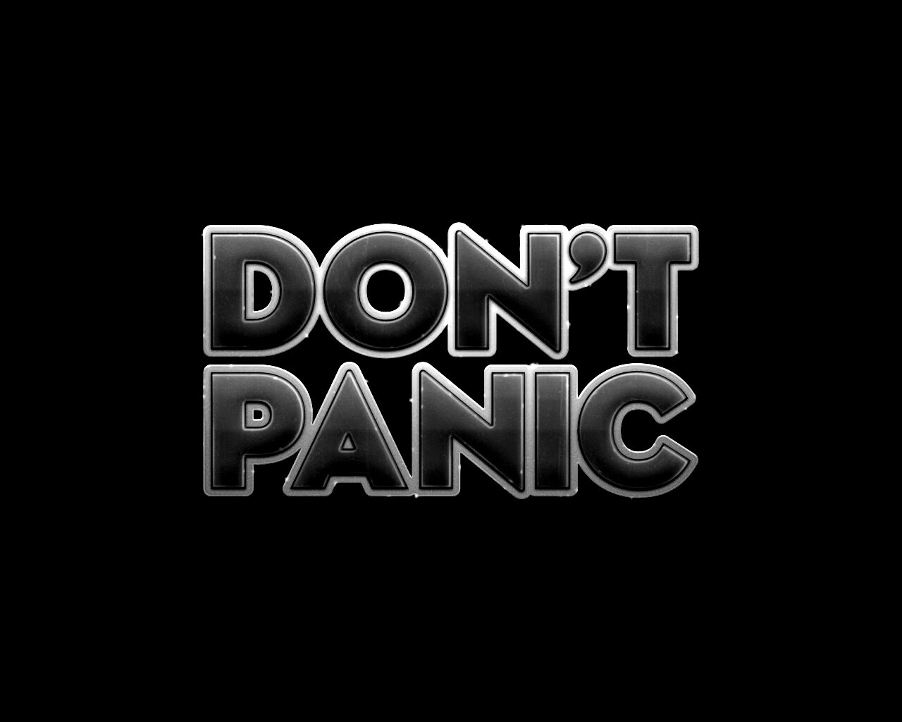 Не паникуй обои