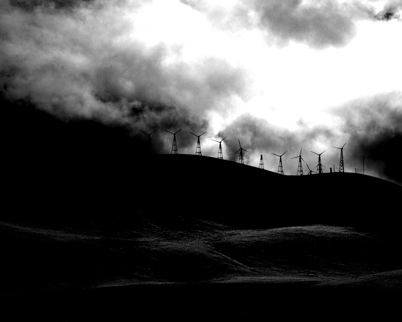 Время ветряков обои