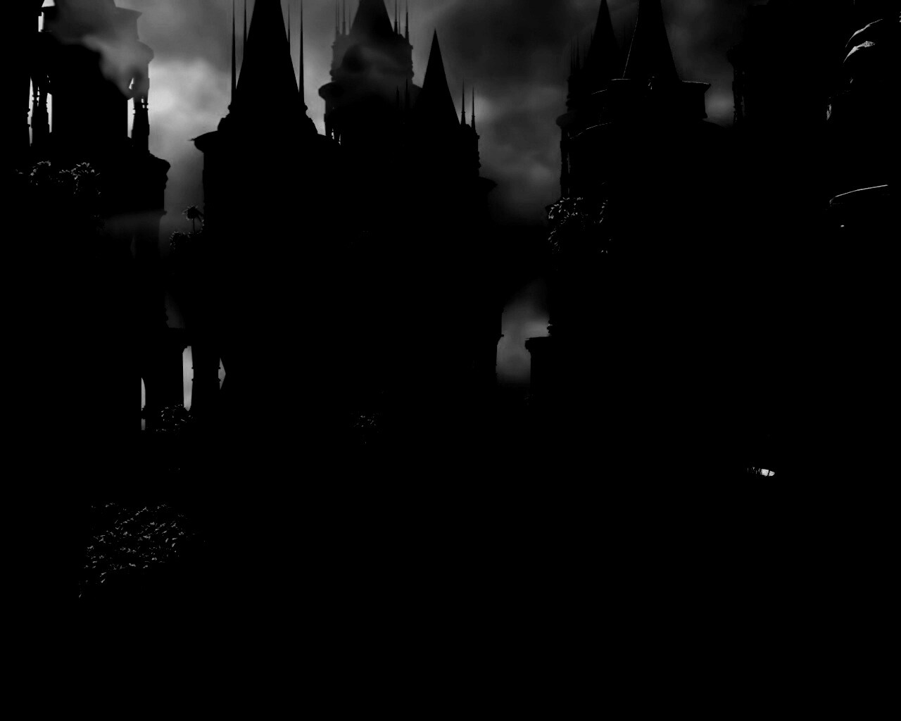 Заброшенные башни обои