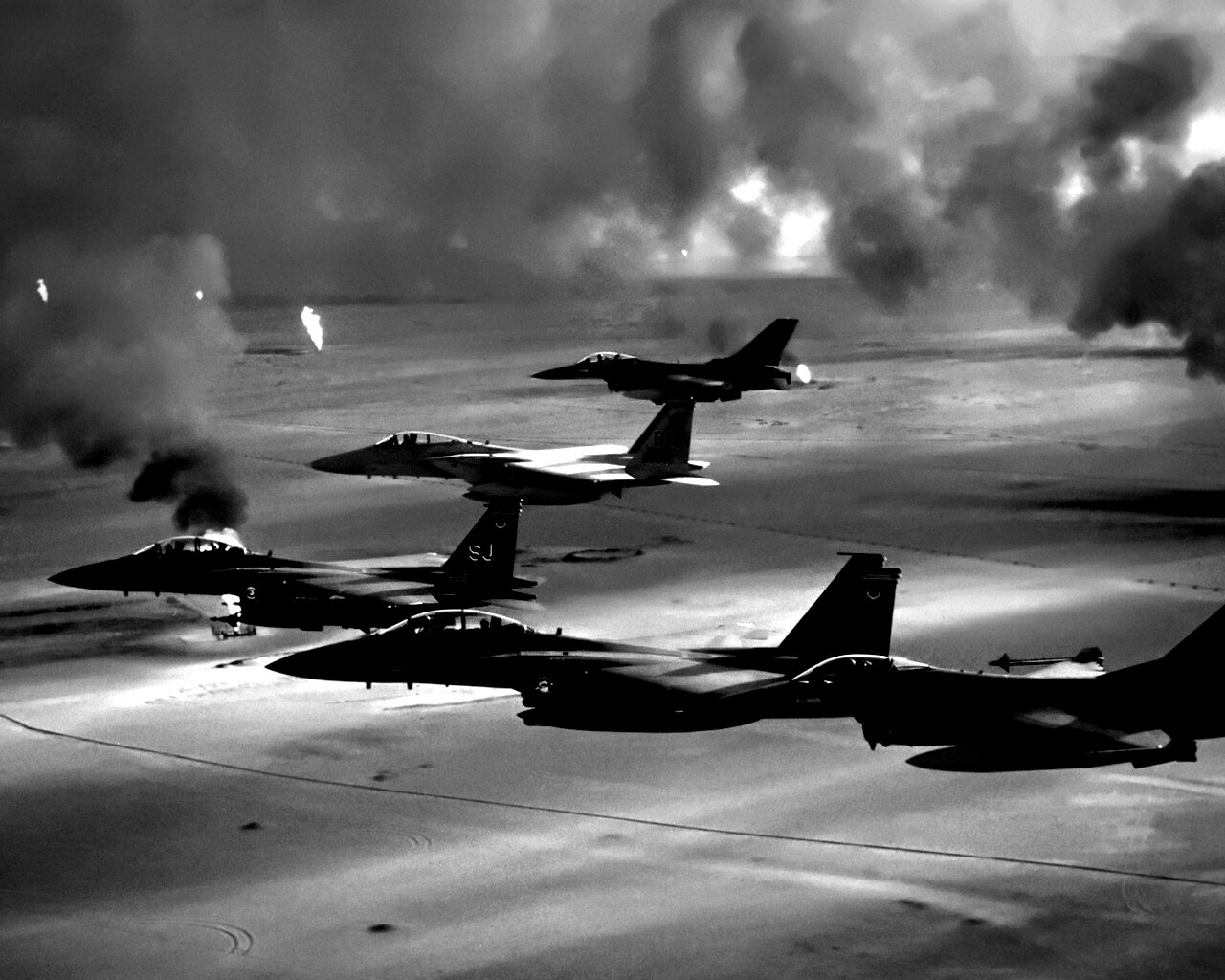 Пустынный шторм обои