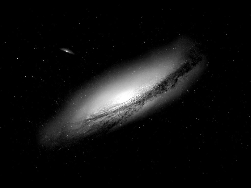 Вид на галактику обои