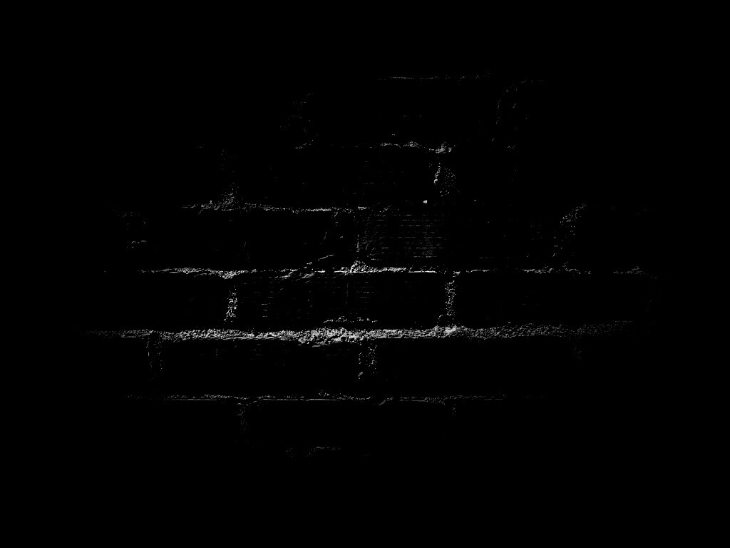 Затемненная кирпичная стена обои