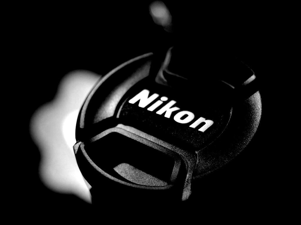 Крышечка от объектива Nikon обои