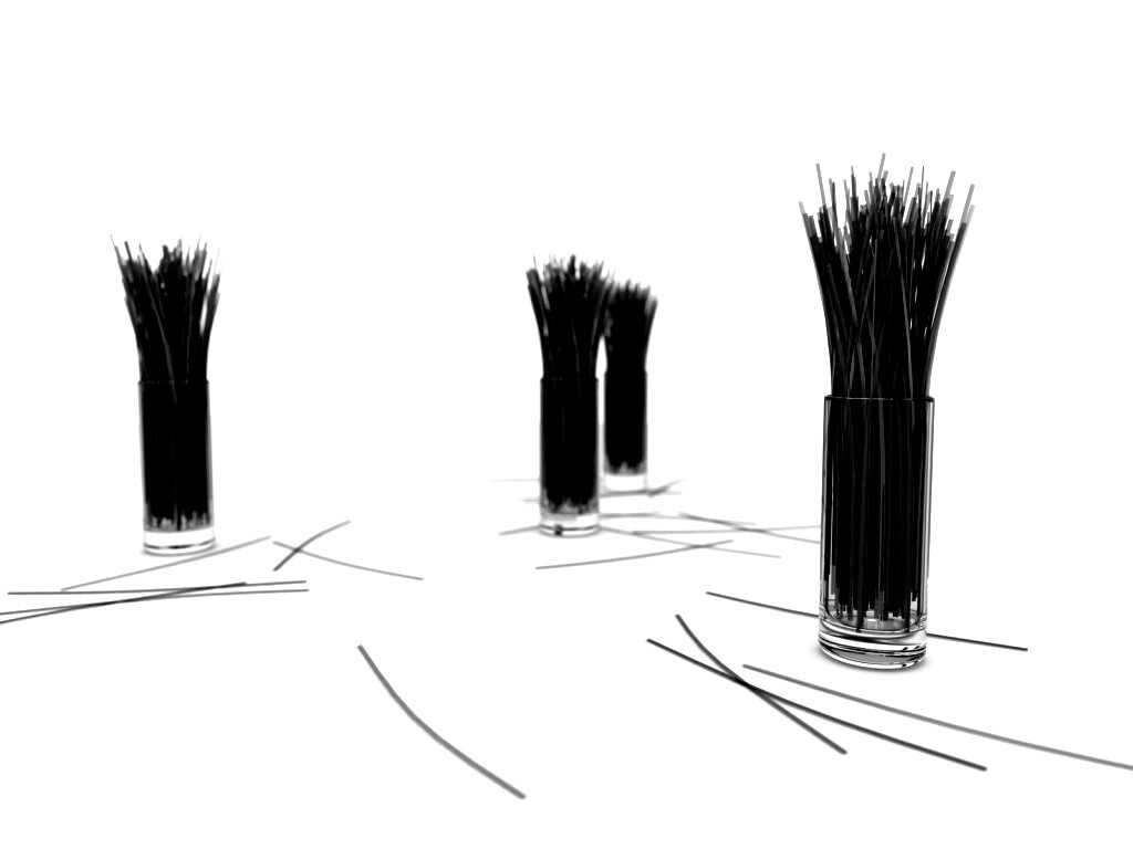 Трава в стакане обои