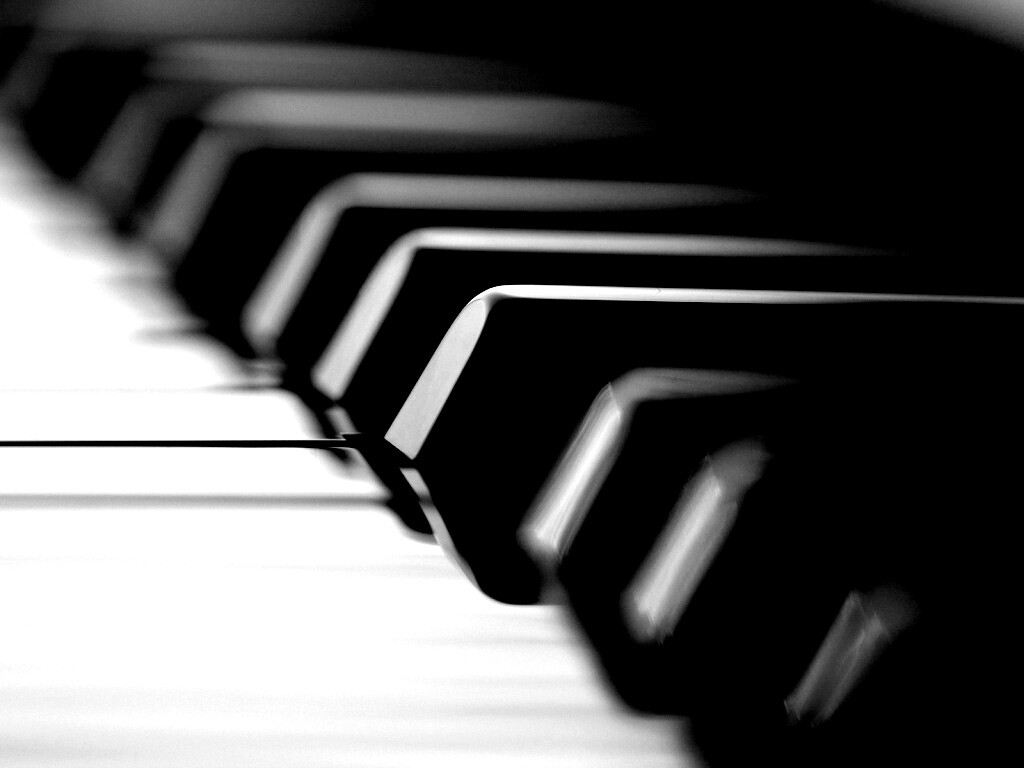 Клавиши  рояля обои