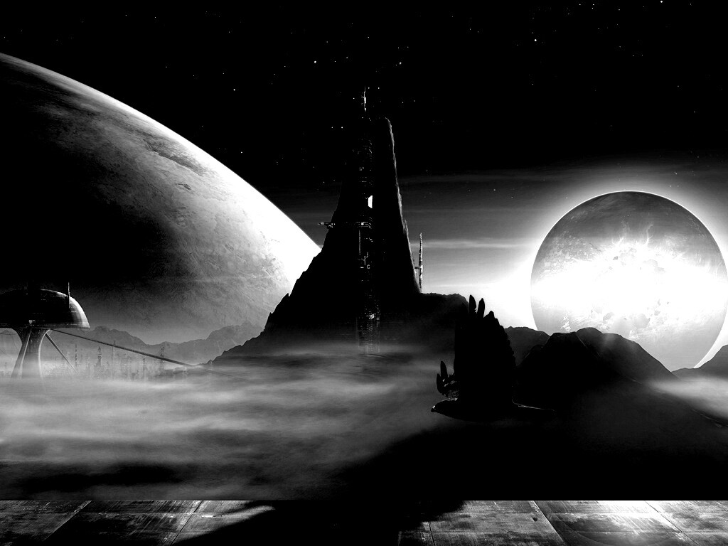 Город на другой планете обои