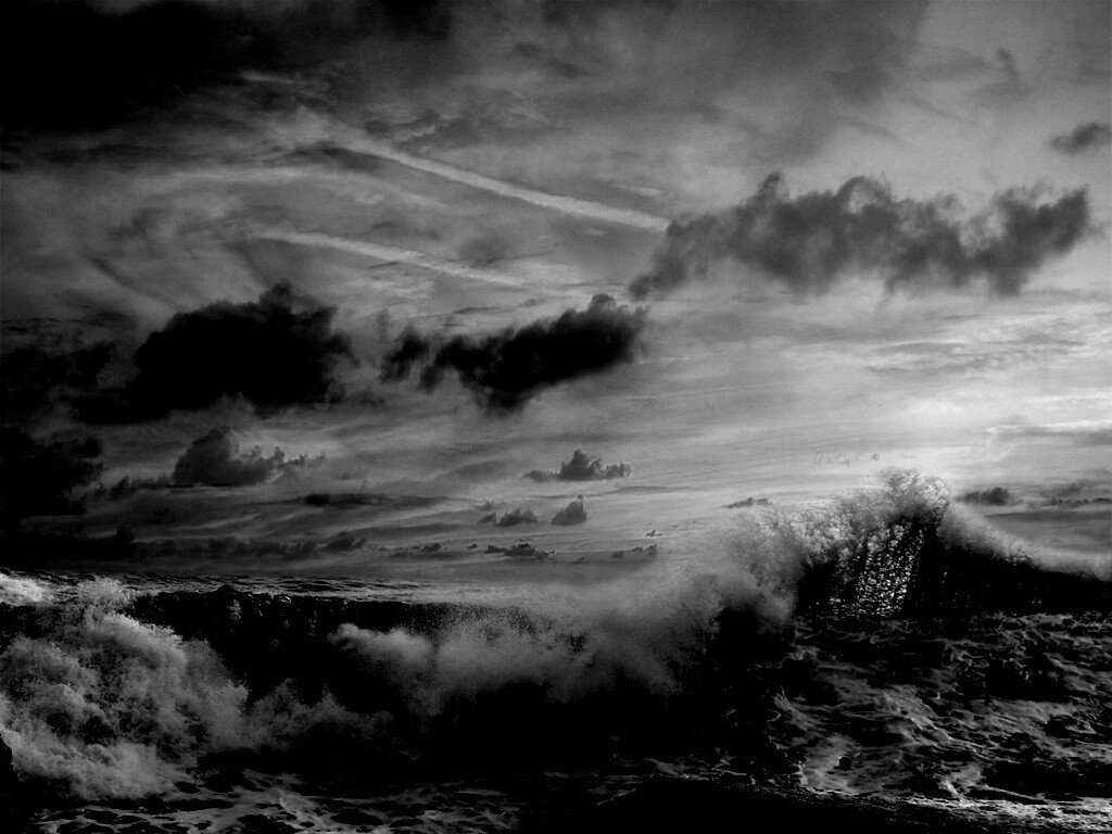 Бушующее море обои