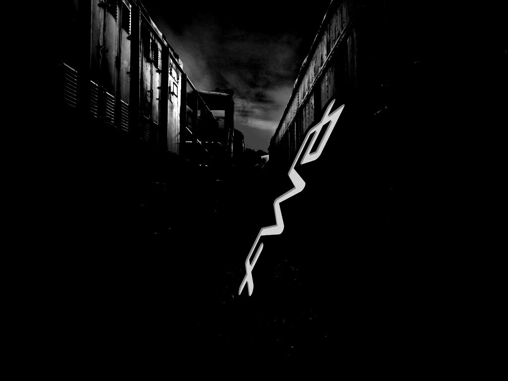 Упавшая вывеска обои