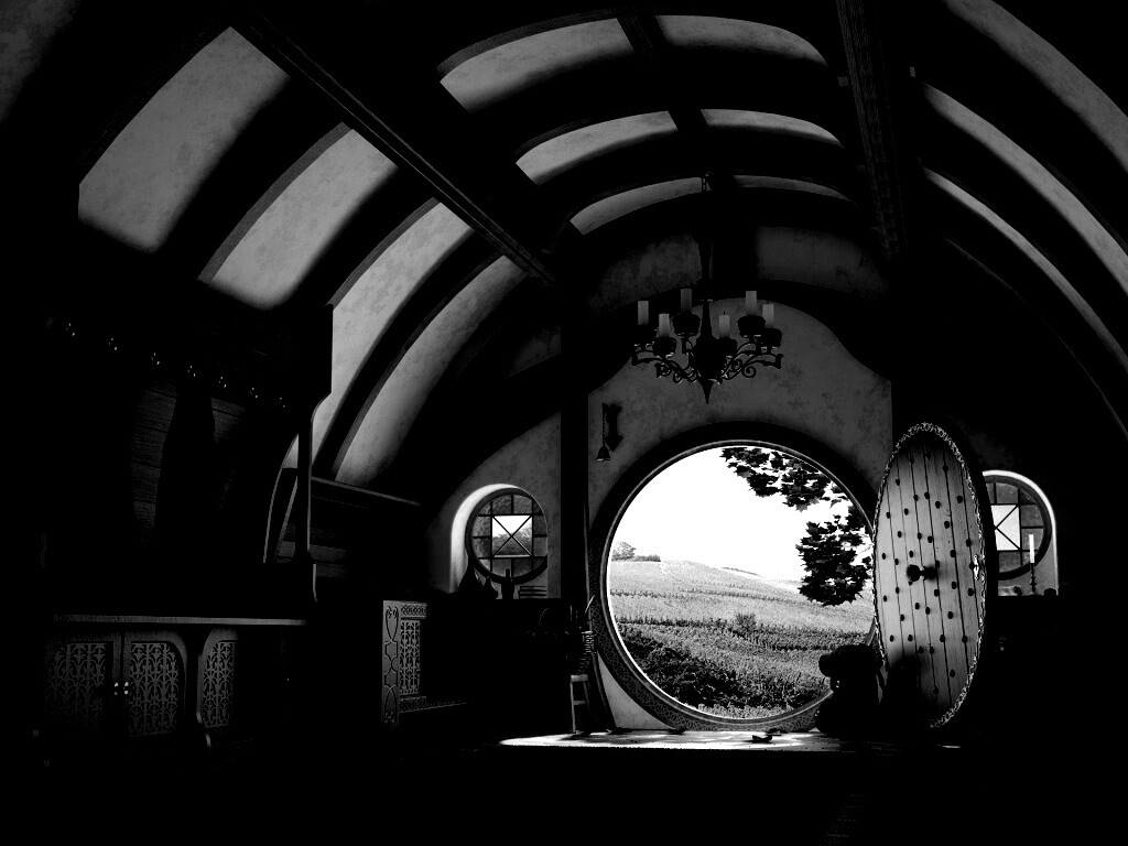 Дом хоббитов обои