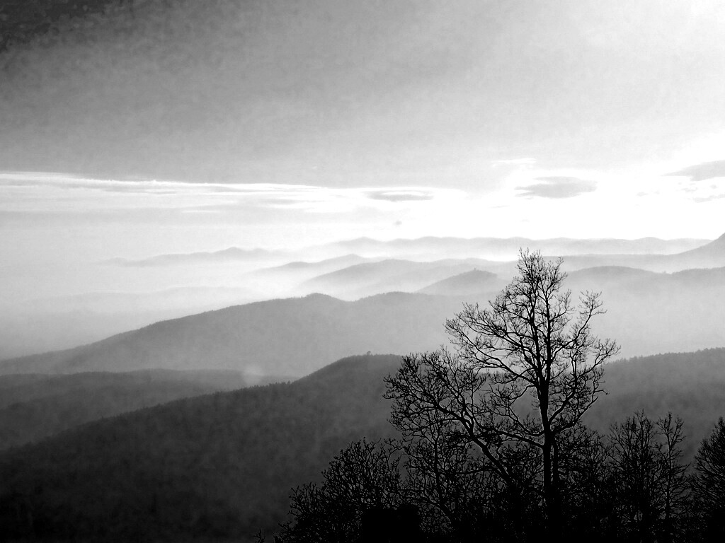 Голубые горы обои