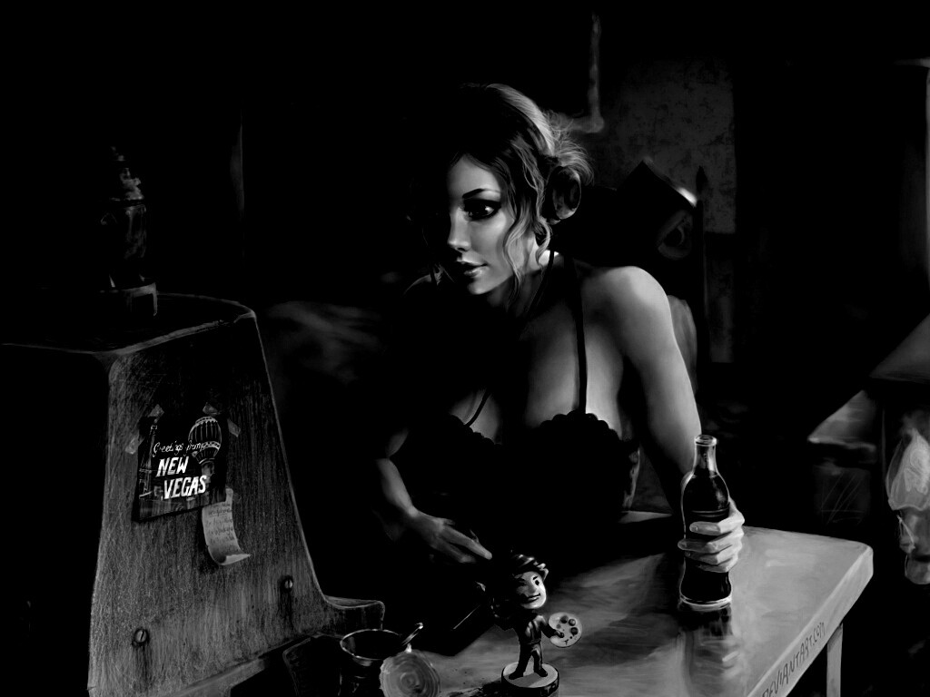 Девушка Одинокий странник обои