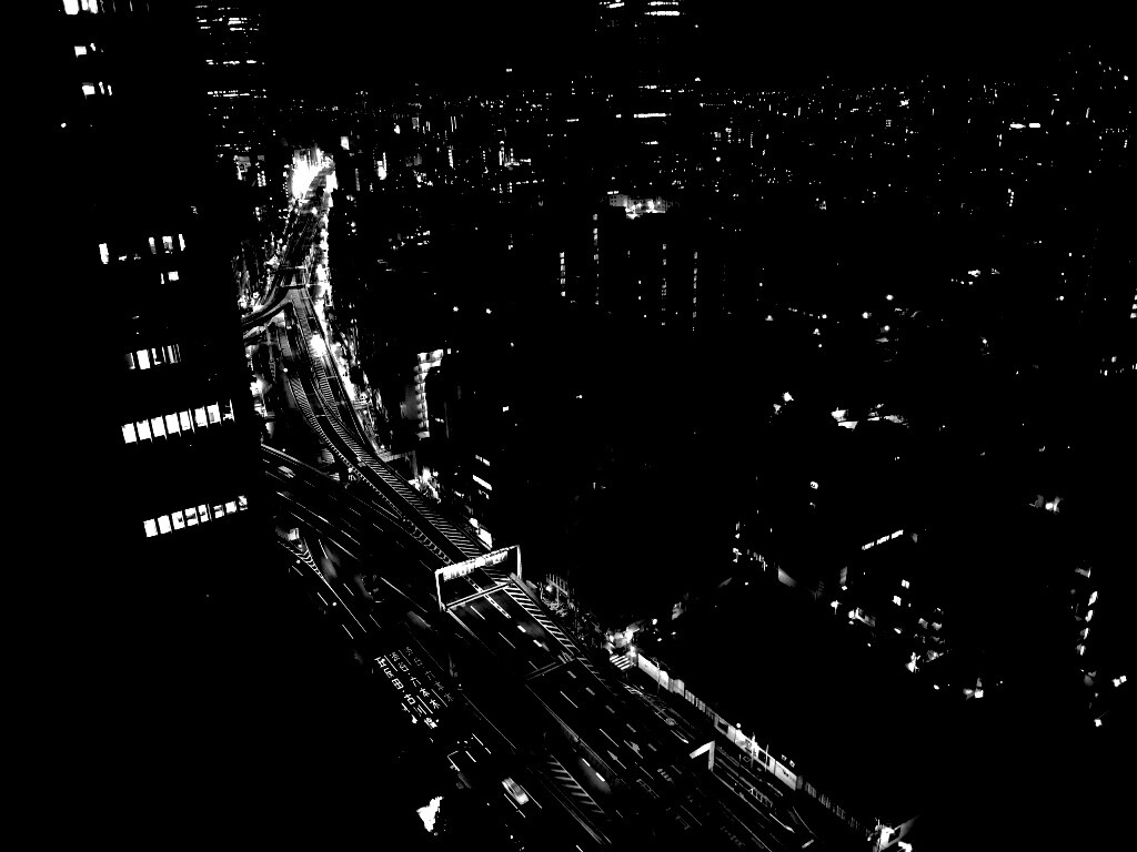 Вид на автостраду обои