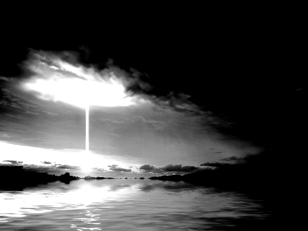 Луч с неба обои